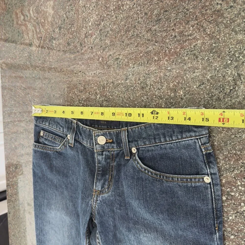 Vintage juicy Cuture  Jeans Womens 27‎  Blue Y2K Bootcut Denim Medium Wash